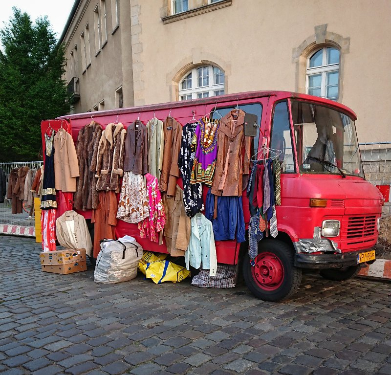 Lumpwagon w Berlinie