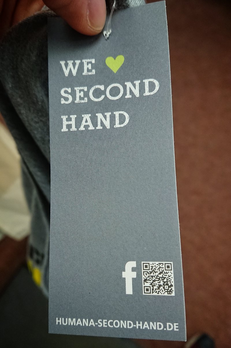 Humana Second Hand metka